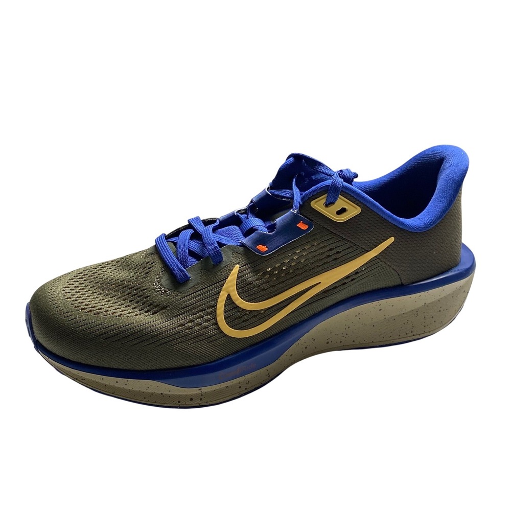 Nike Quest 6 Cargo Khaki Gold Royal Shoes HQ3223-325 - Men's Size 8.5‎ nwob